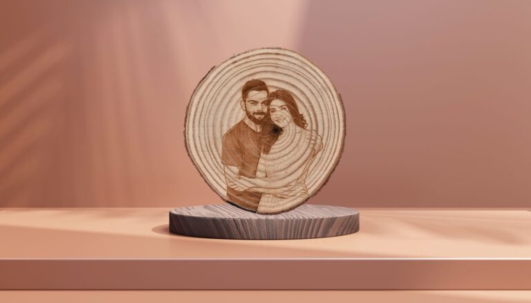 Wood Engraving Frame